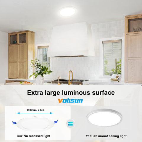 VOLISUN 7-inch recessed light junction box keeps connections safe and compliant.