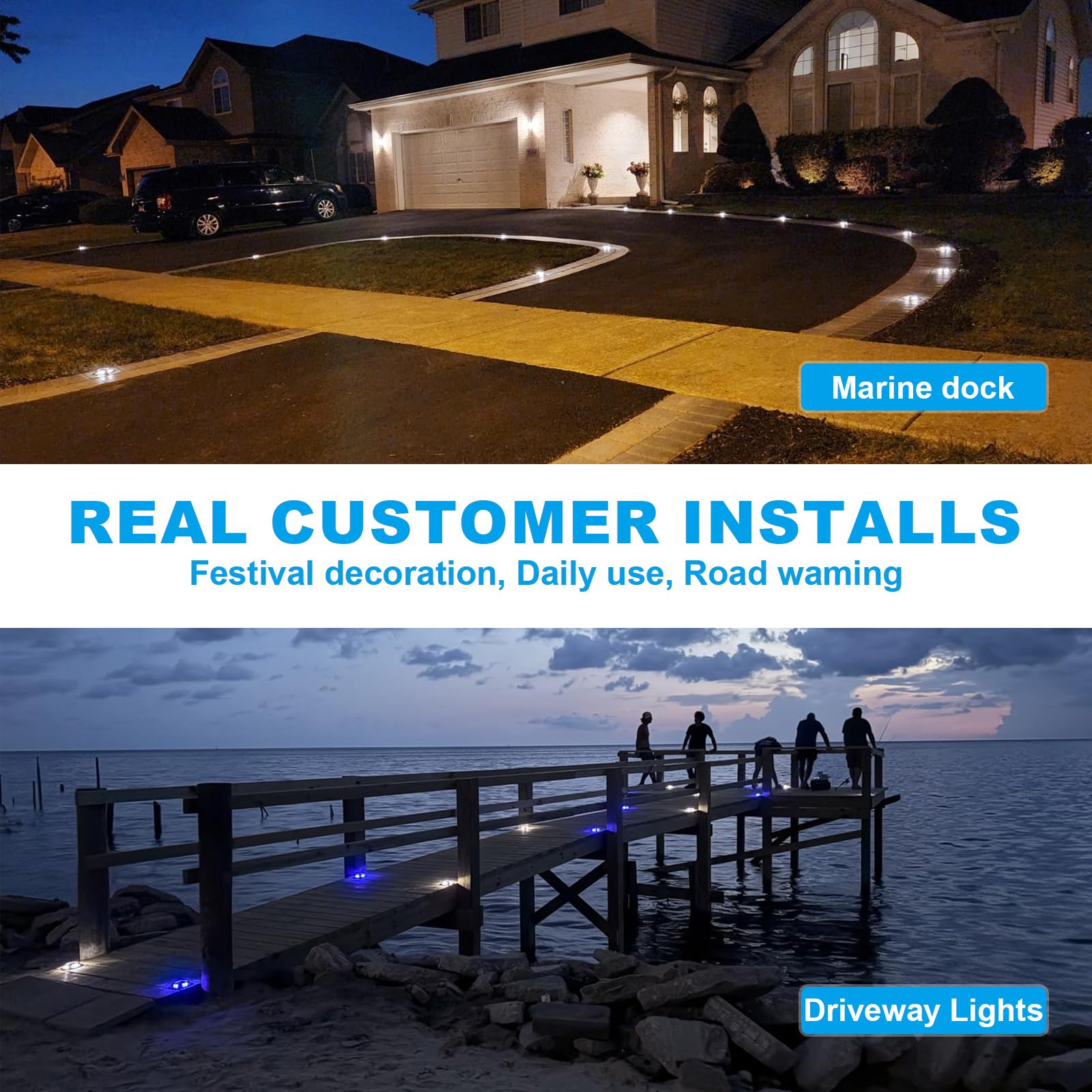 VOLISUN durable cast aluminum shell resists pressure for rugged outdoor use.