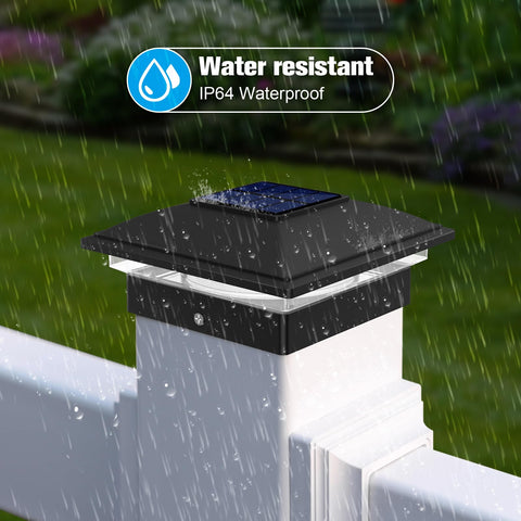 Volisun deck post light adds subtle illumination for safe steps and entryways.