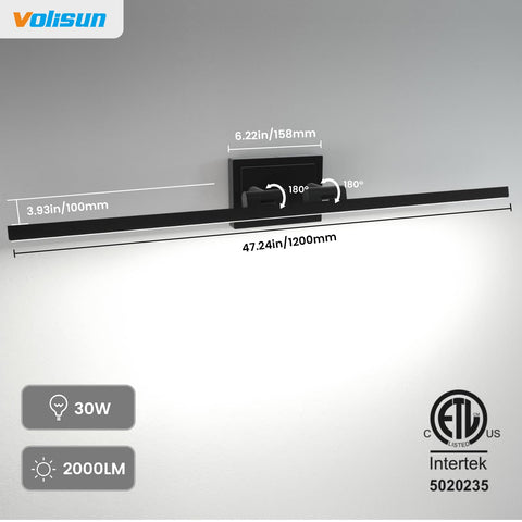 Volisun easy-install design connects to standard US junction boxes.