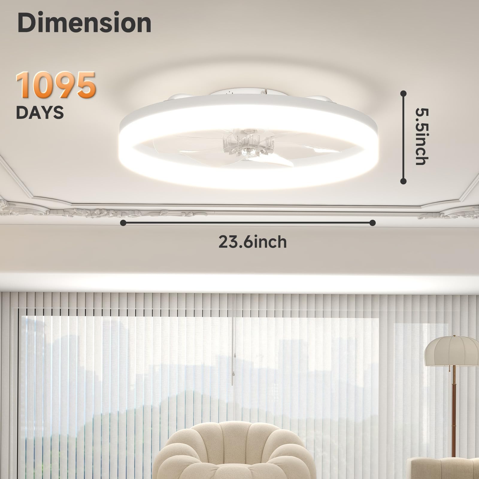 VOLISUN easy-installation process with pre-assembled parts for quick setup in minutes.