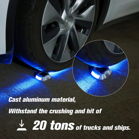 VOLISUN garden lights blue waterproof for all-season use