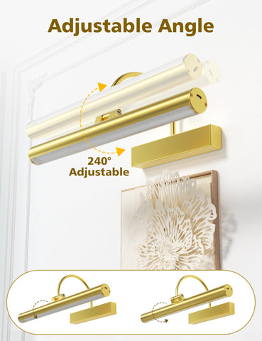 Volisun picture light ideal for galleries, portraits, and framed photos.