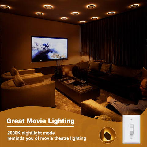 Volisun 6 inch fixture is IC rated and ETL/UL certified for safe ceiling installations.