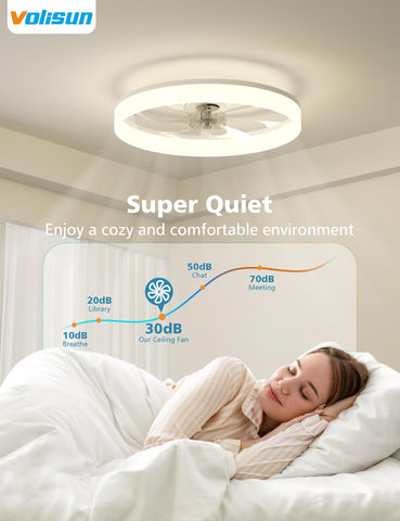 VOLISUN ideal for rooms 15-25 m² with balanced airflow and lighting.