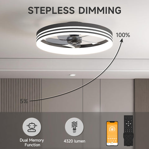 VOLISUN LED dimmable light ranging 3000K-6500K for versatile moods