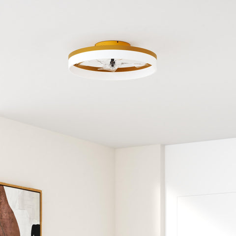 Volisun LED fandelier with adjustable color temperature suits different moods.