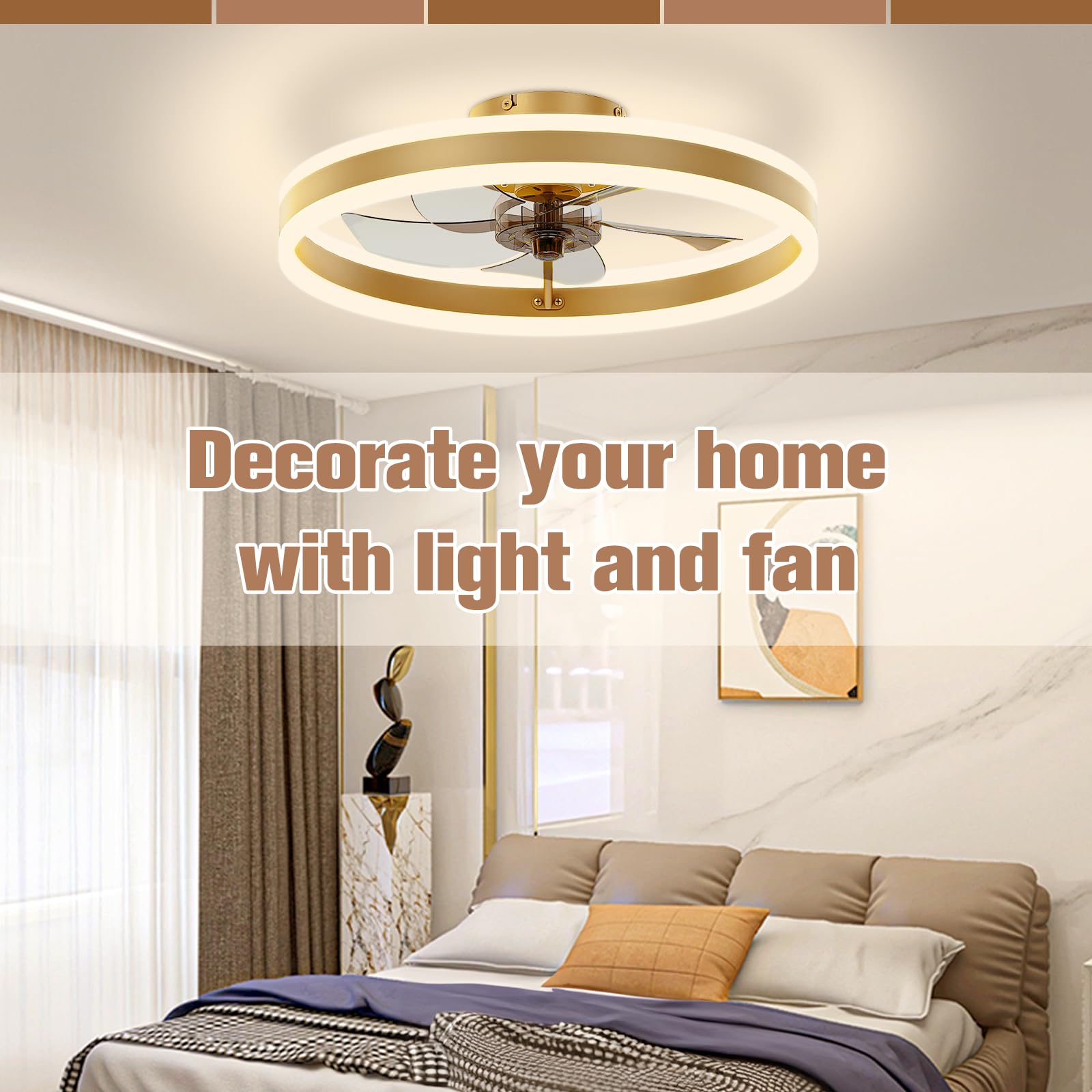 Volisun living room ambience enhanced by integrated light and breeze