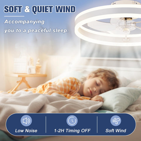 Volisun quiet six-speed fan ideal for sleeping or relaxing