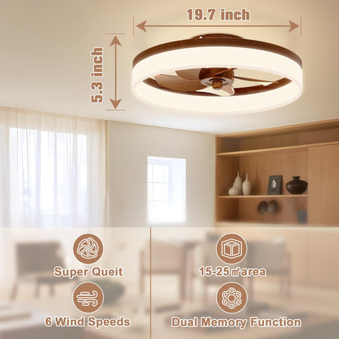 VOLISUN quiet operation with six speeds for customized airflow