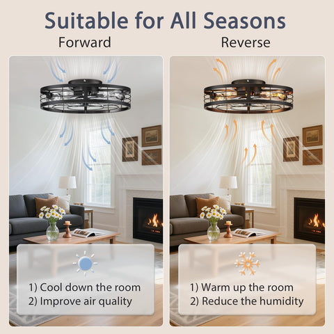 VOLISUN remote-enabled fan; quiet, adjustable airflow for bedrooms.