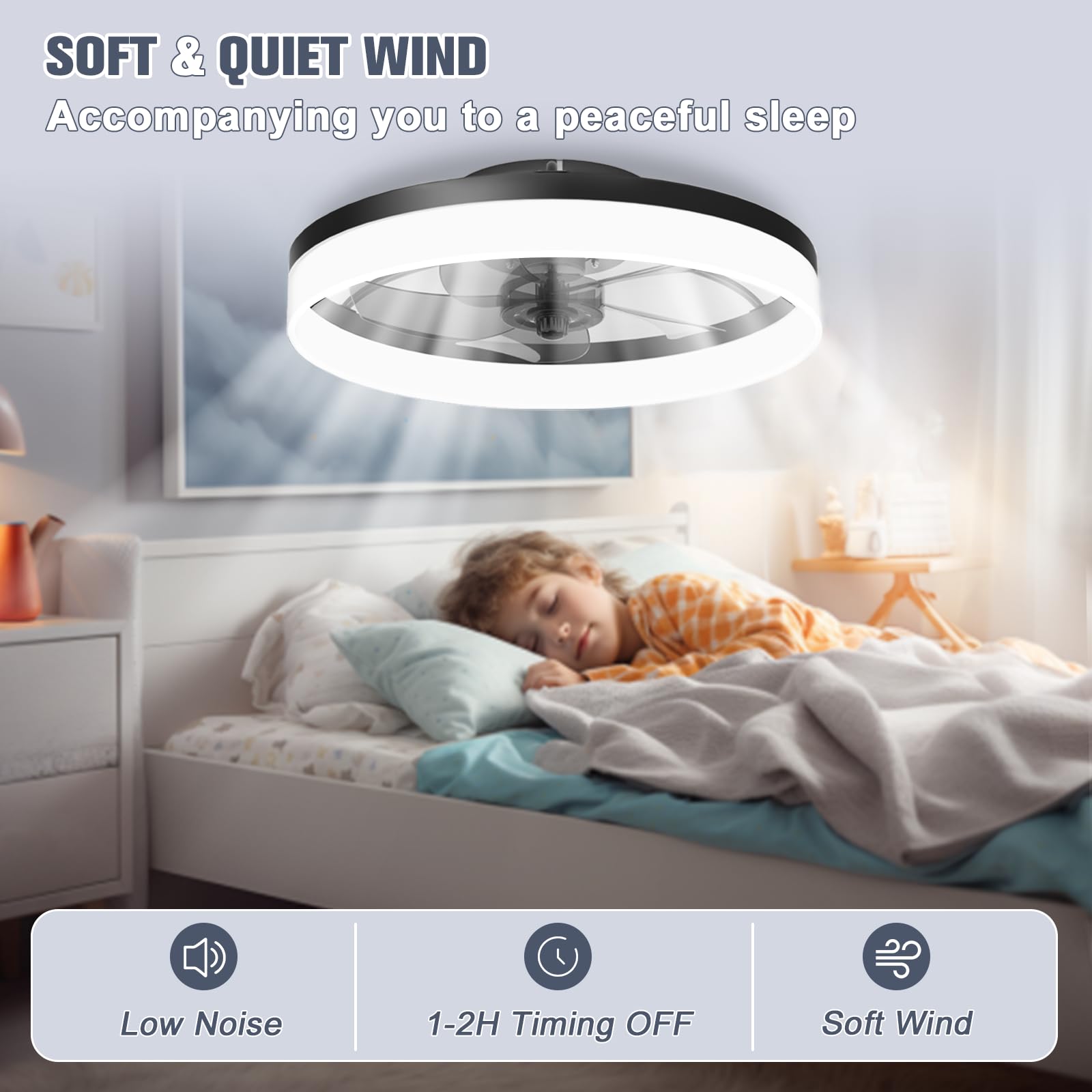 VOLISUN remote and wall switch memory recalls preferred light settings