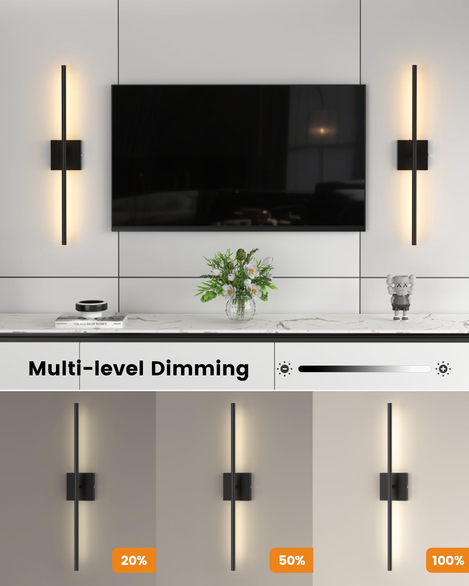 VOLISUN timer memory helps conserve energy by auto-off after your chosen hours.