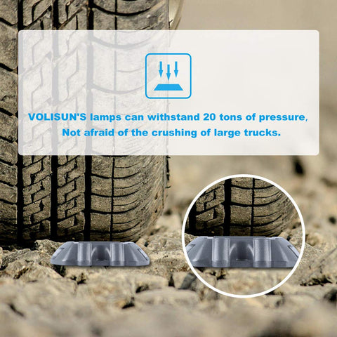 VOLISUN auto on/off lights illuminate paths without manual operation.