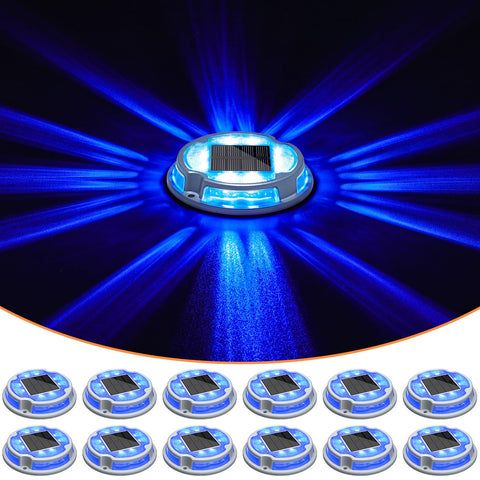 VOLISUN ground light blooms like flowers for decorative driveway lighting.