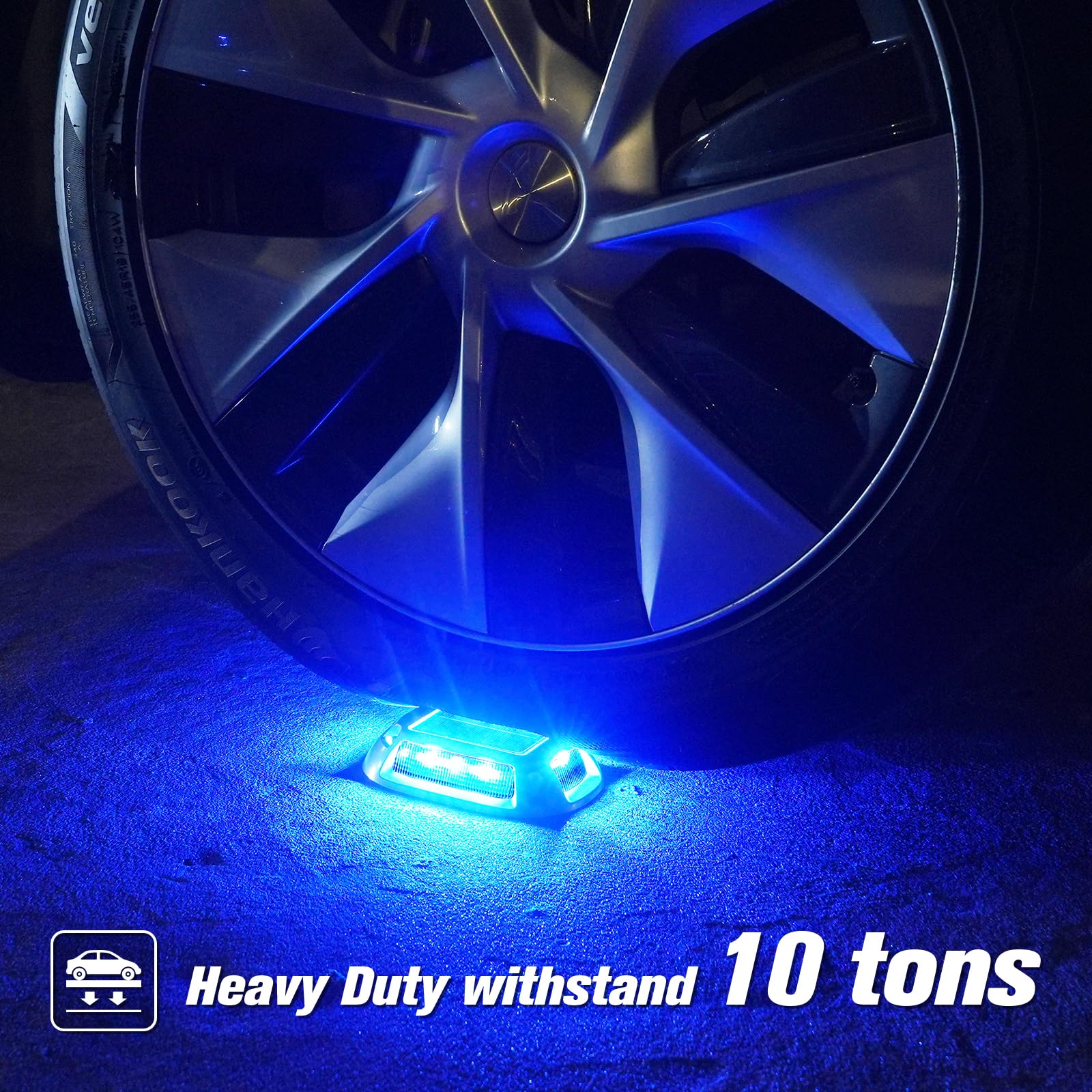 VOLISUN 12-LED driveway lights provide bright path lighting