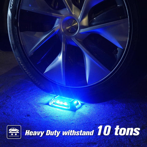VOLISUN 12-LED driveway lights provide bright path lighting