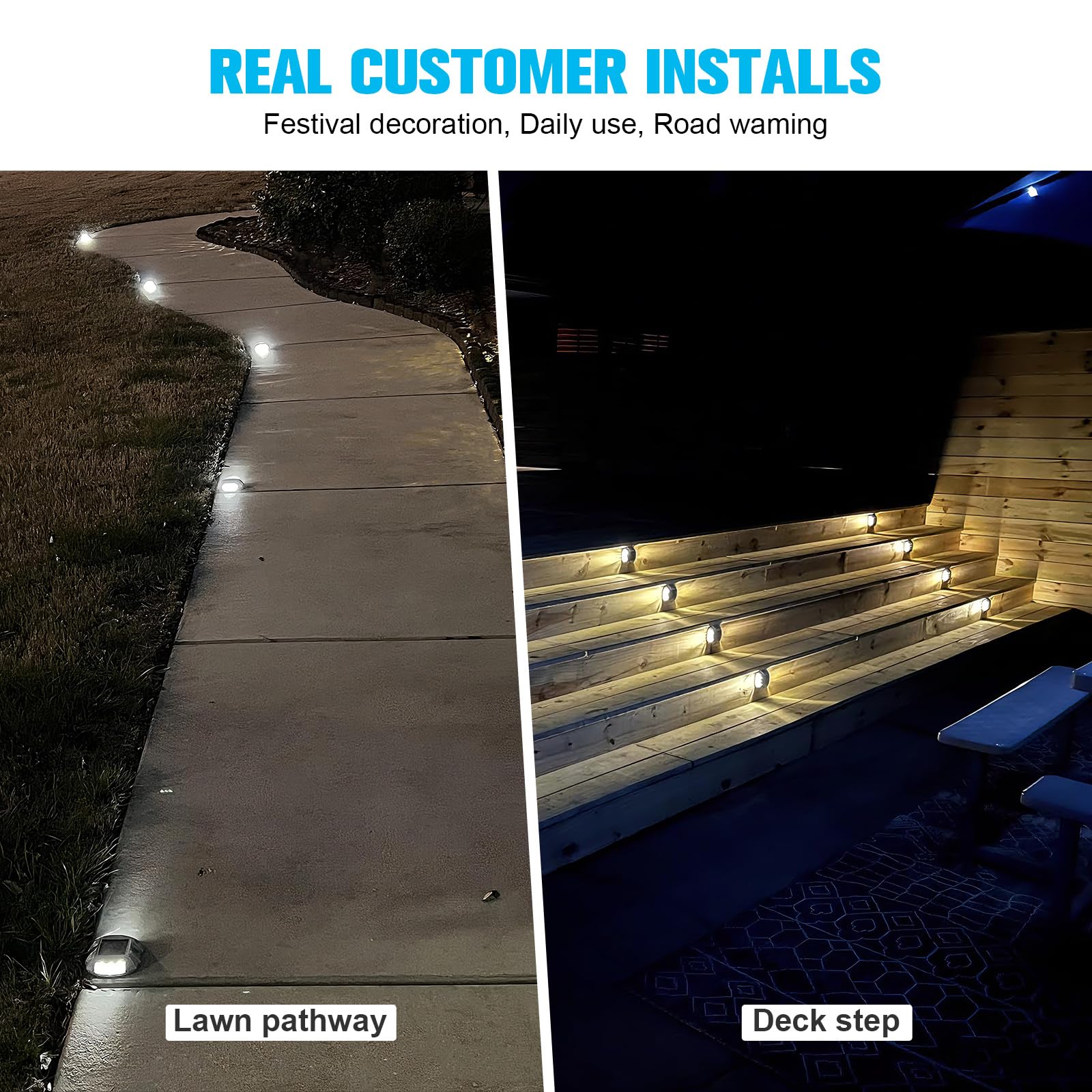 VOLISUN durable aluminum frame weighs half as much as rival lights.