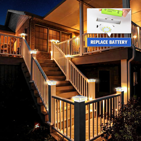 VOLISUN deck and fence lighting enhances night use and safety