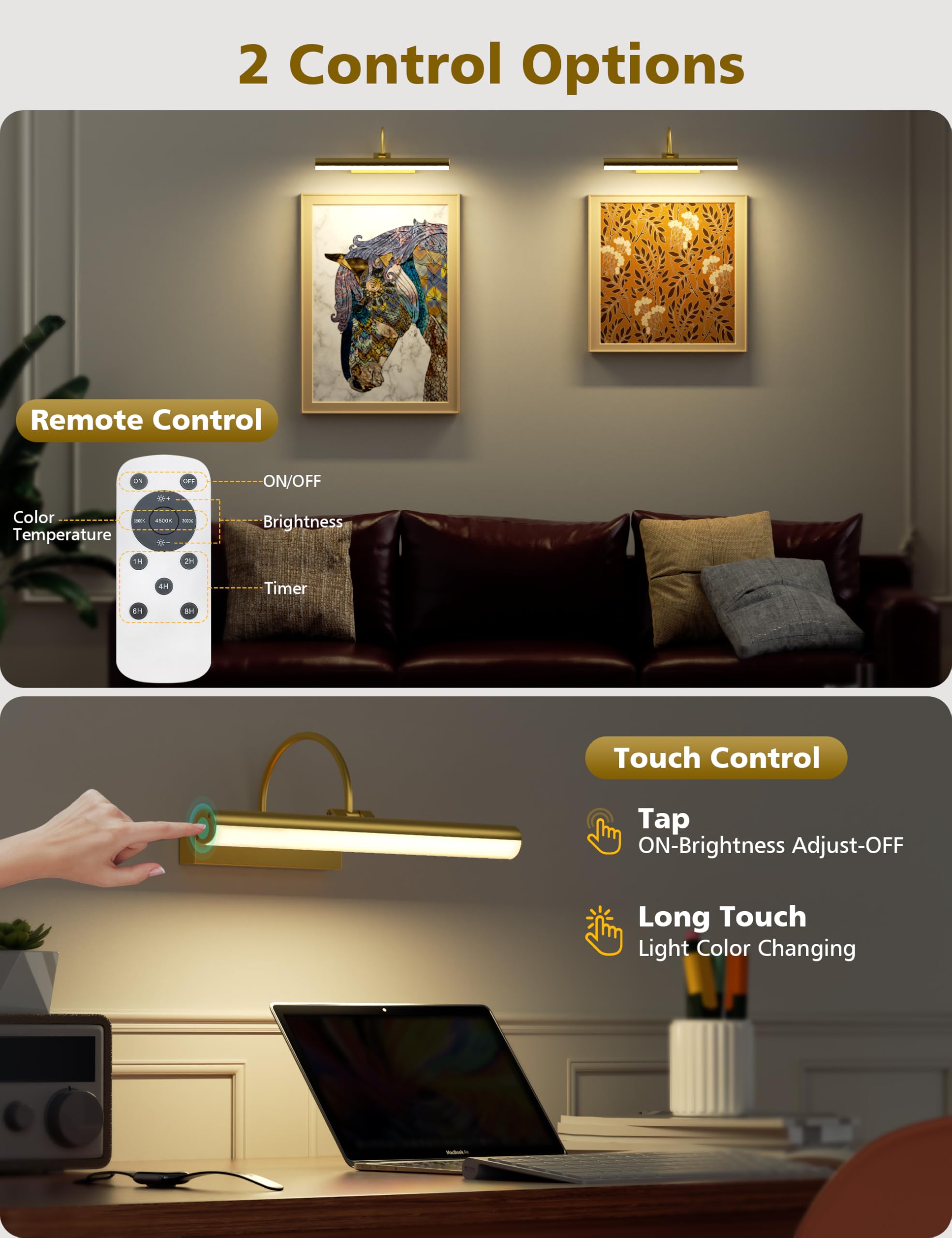 Volisun 3-color temperature feature offers warm, neutral, and cool tones.