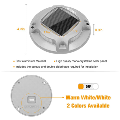 VOLISUN twelve-led beads emit bright steady illumination