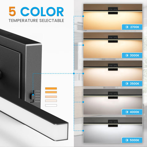 Volisun 180-degree rotatable head lets you adjust lighting angle easily.