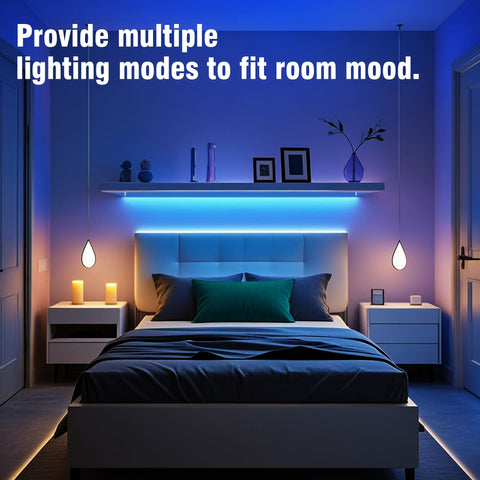 VOLIVO LED strip cuttable and connectable to fit different spaces