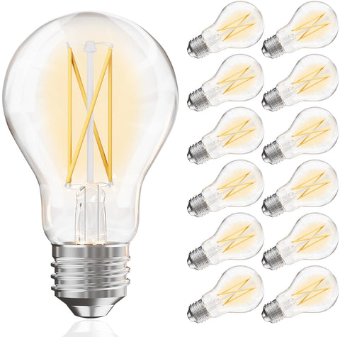 VOLIVO vintage LED Edison bulb with 800 lumens for bright, warm ambient lighting.