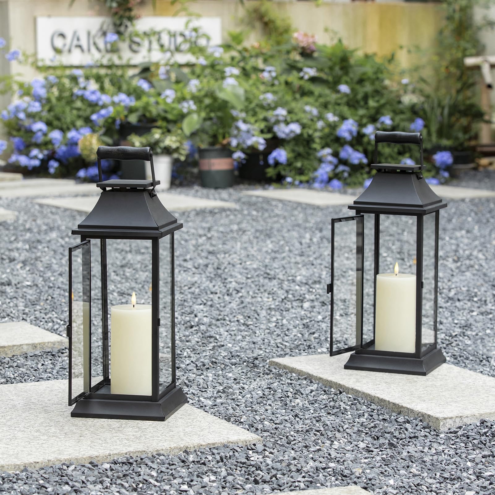Realistic flicker and wax look enhance ambience without the risk of a real flame.