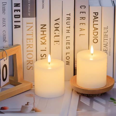Volnyus LED candles with remote control for easy mood lighting.