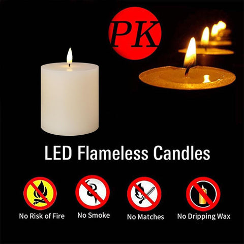 Volnyus safe, kid-friendly flameless candles suitable for homes with children or pets