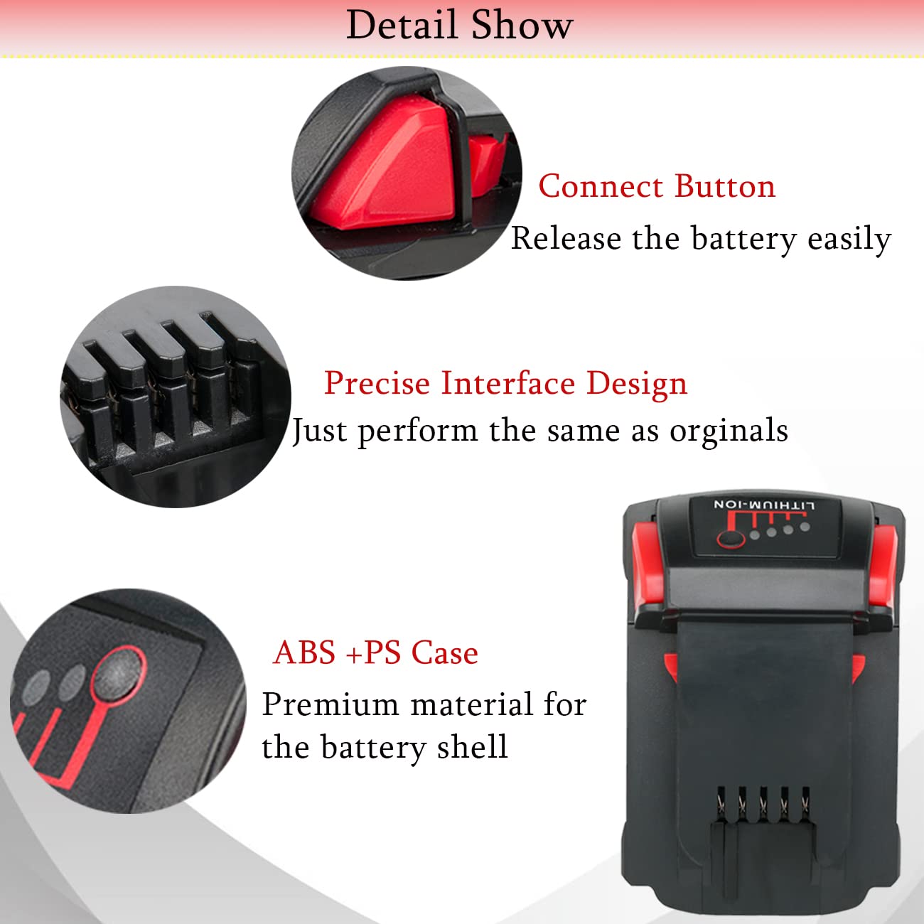 VOLT1799 packaging shows battery and charger ready to use