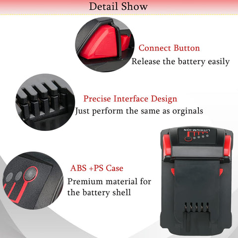 VOLT1799 packaging shows battery and charger ready to use