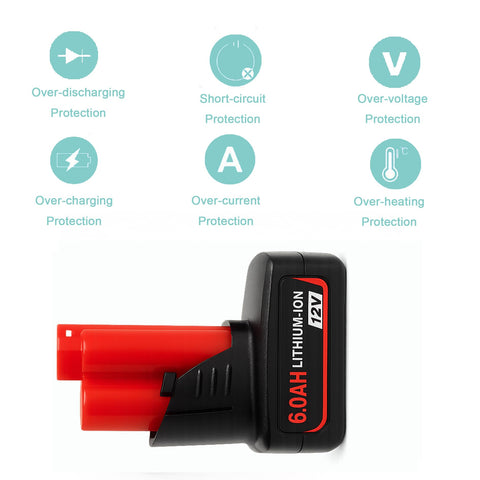Volt1799 battery with built-in protection against overcharging and overheating