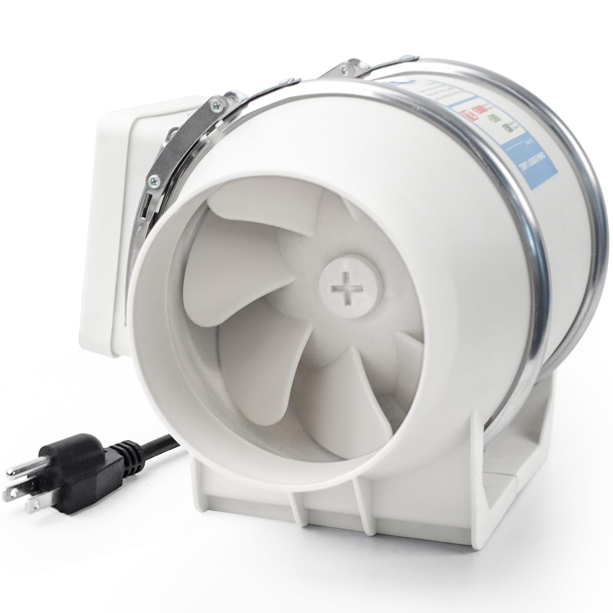 Voltset 4-inch duct fan with quiet operation for home ventilation