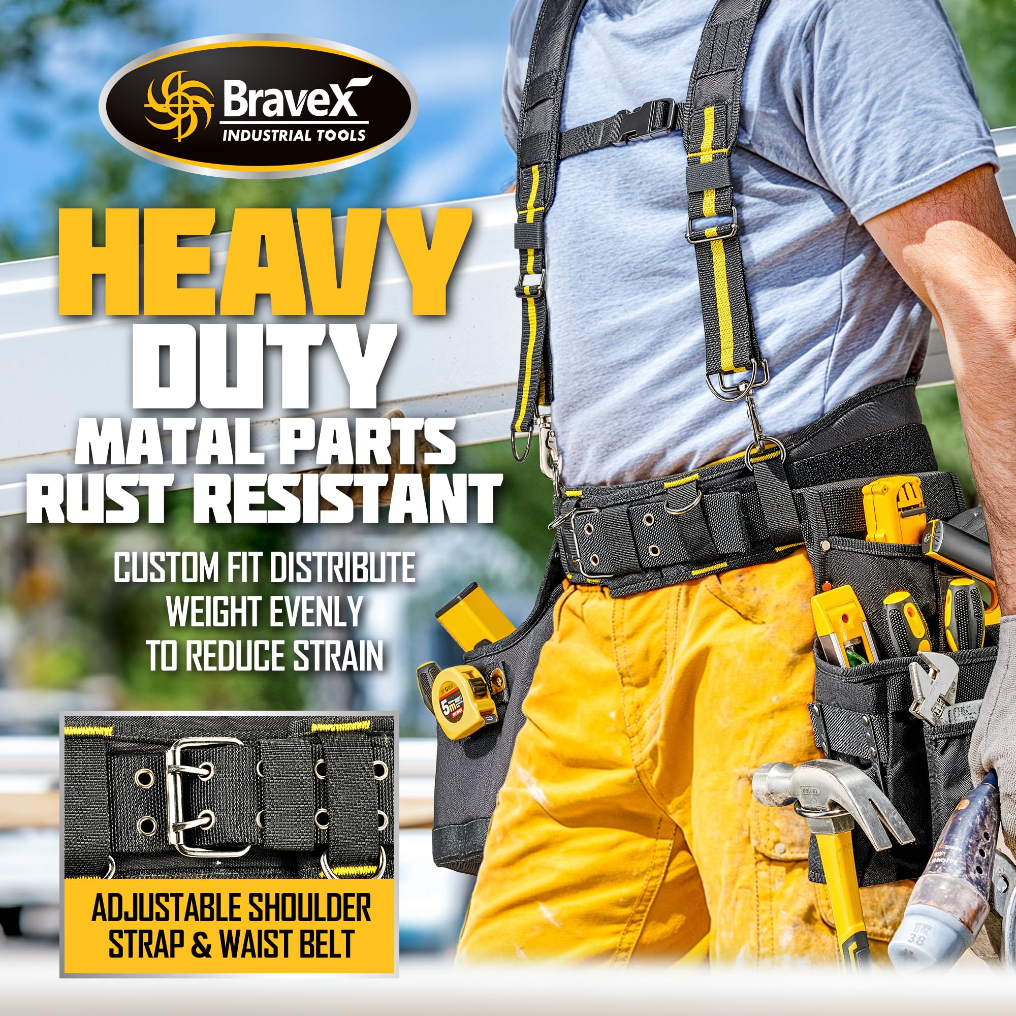 Voltstorm Bravex water bottle pocket supports hydration on site