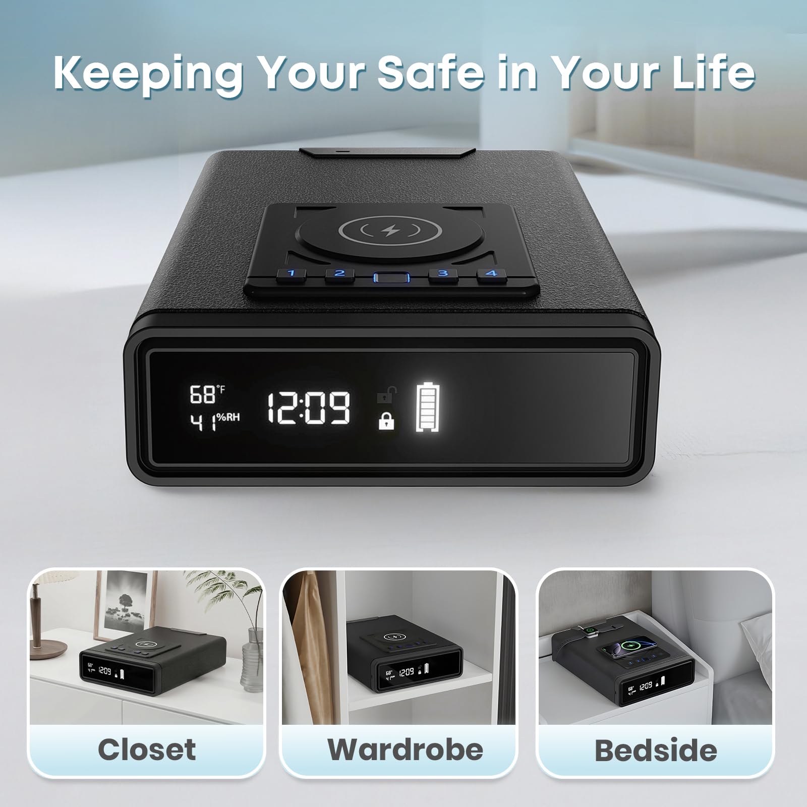 Vomlor Smart Biometric Safe comes in gift-ready packaging for gifting.