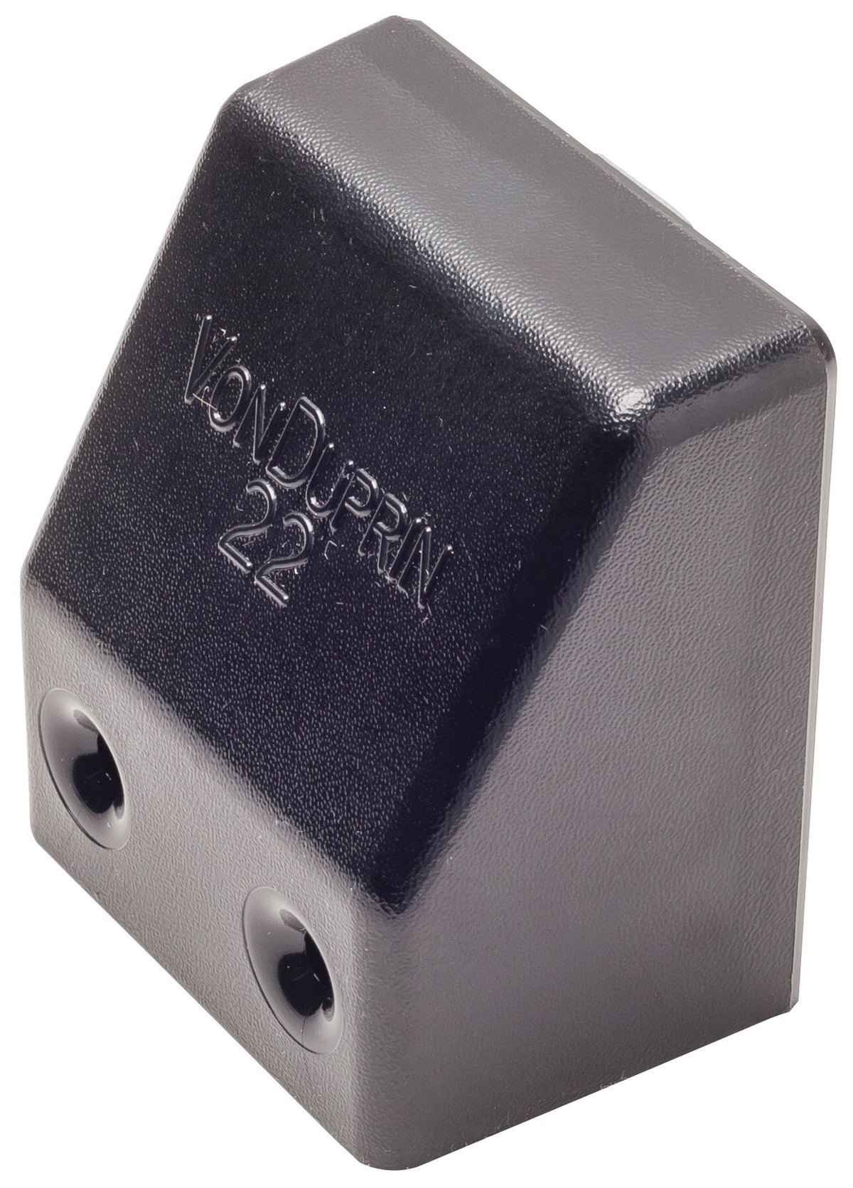 Von Duprin 900981 end cap kit for 22 series devices with a durable black finish.