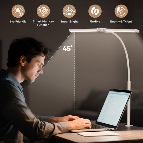 Voncerus lamp offering three color modes and ten brightness levels