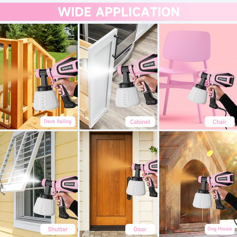 VONFORN VF803 pink accessories pack supports easy setup and maintenance.