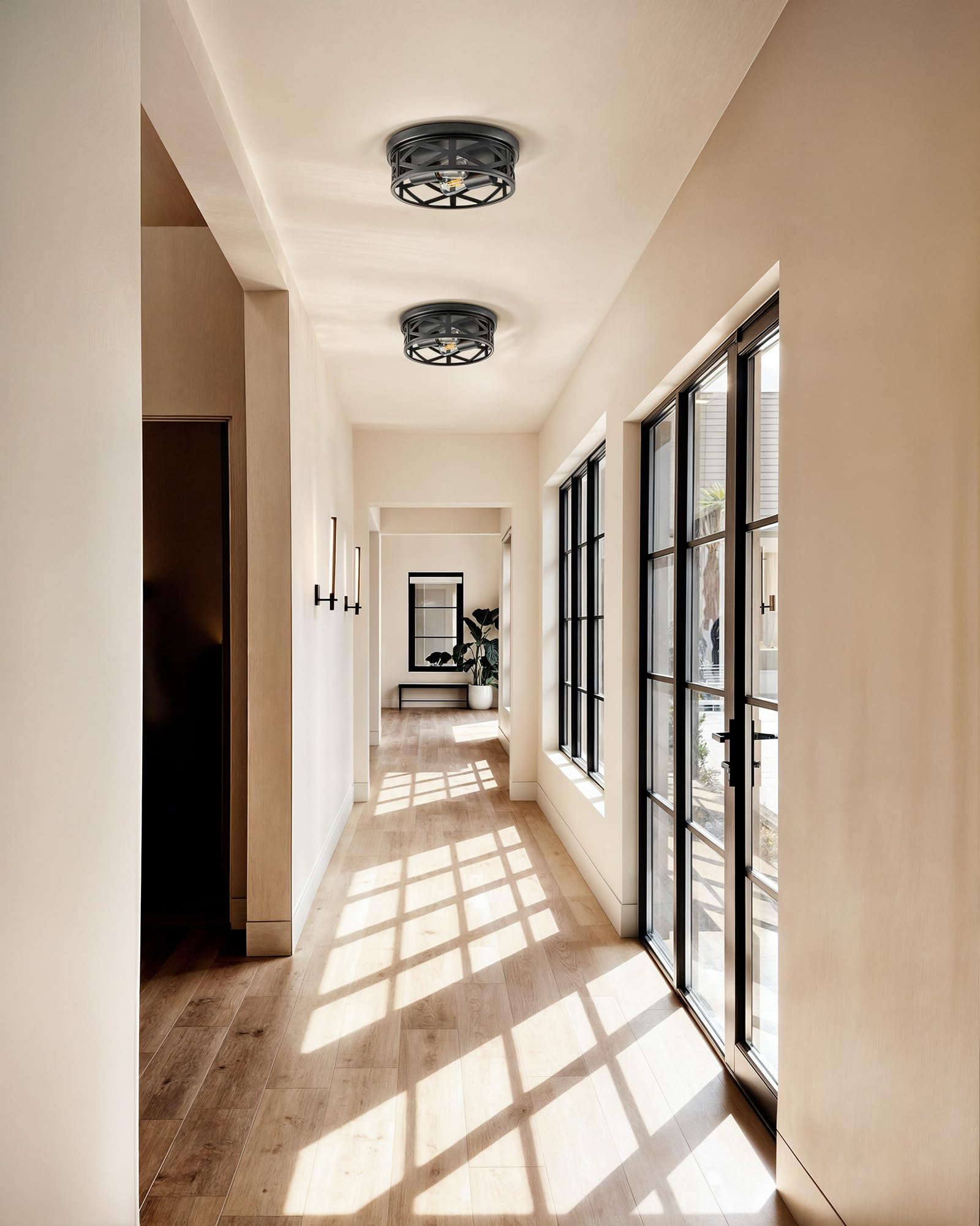 VONLUCE 2-pack lights offer cohesive hallway lighting.