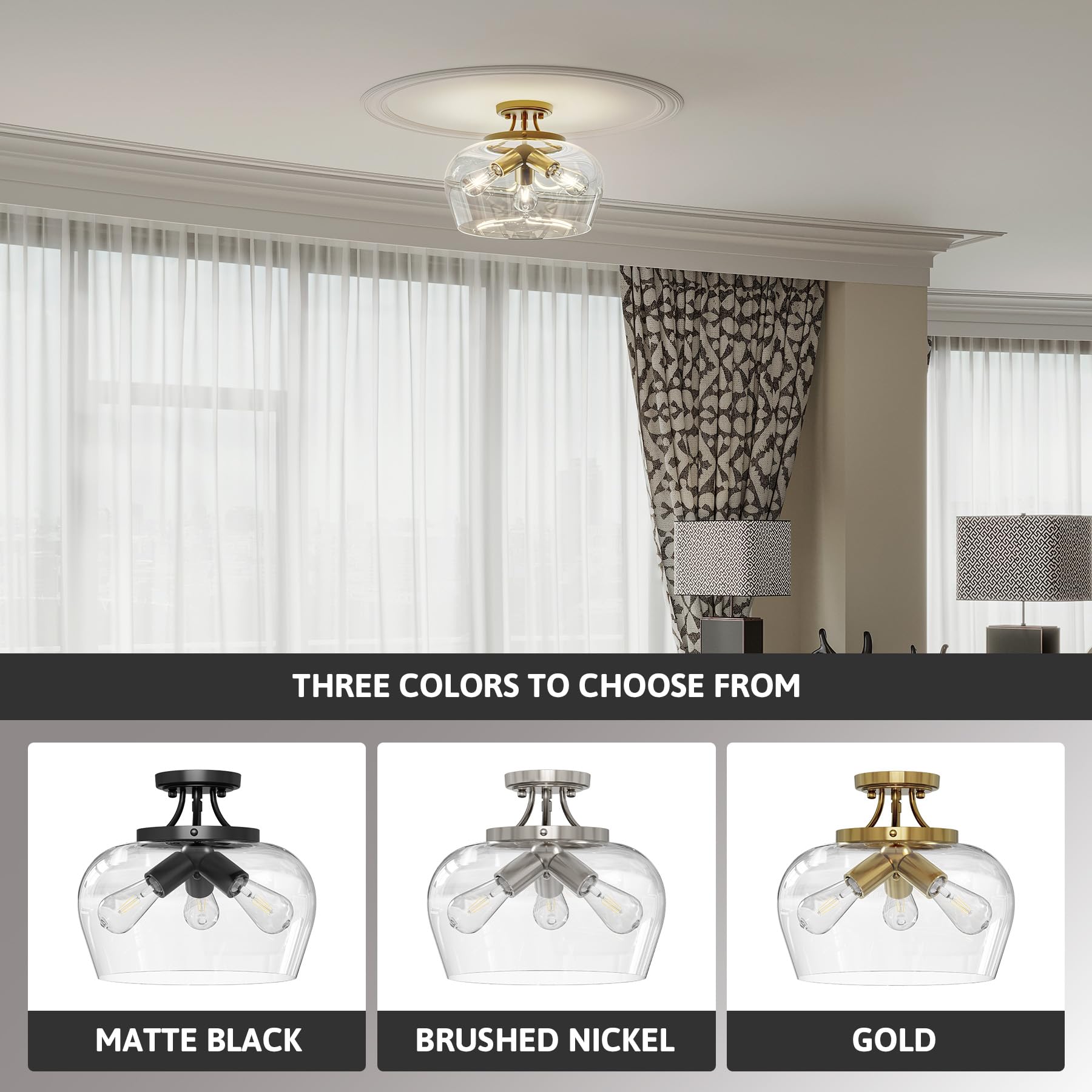 Vonluce enclosed bulb housing enhances safety and sleek look