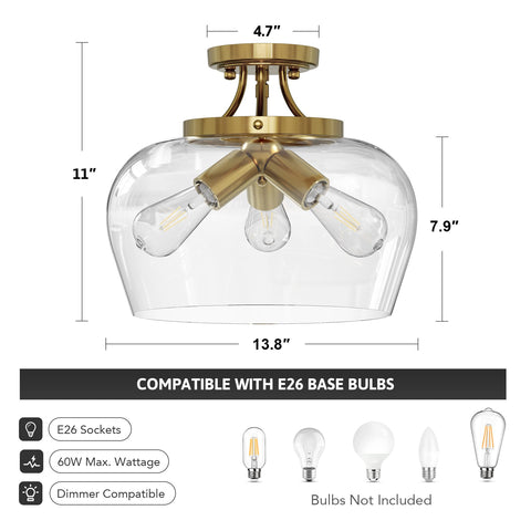 Vonluce includes mounting hardware for quick installation