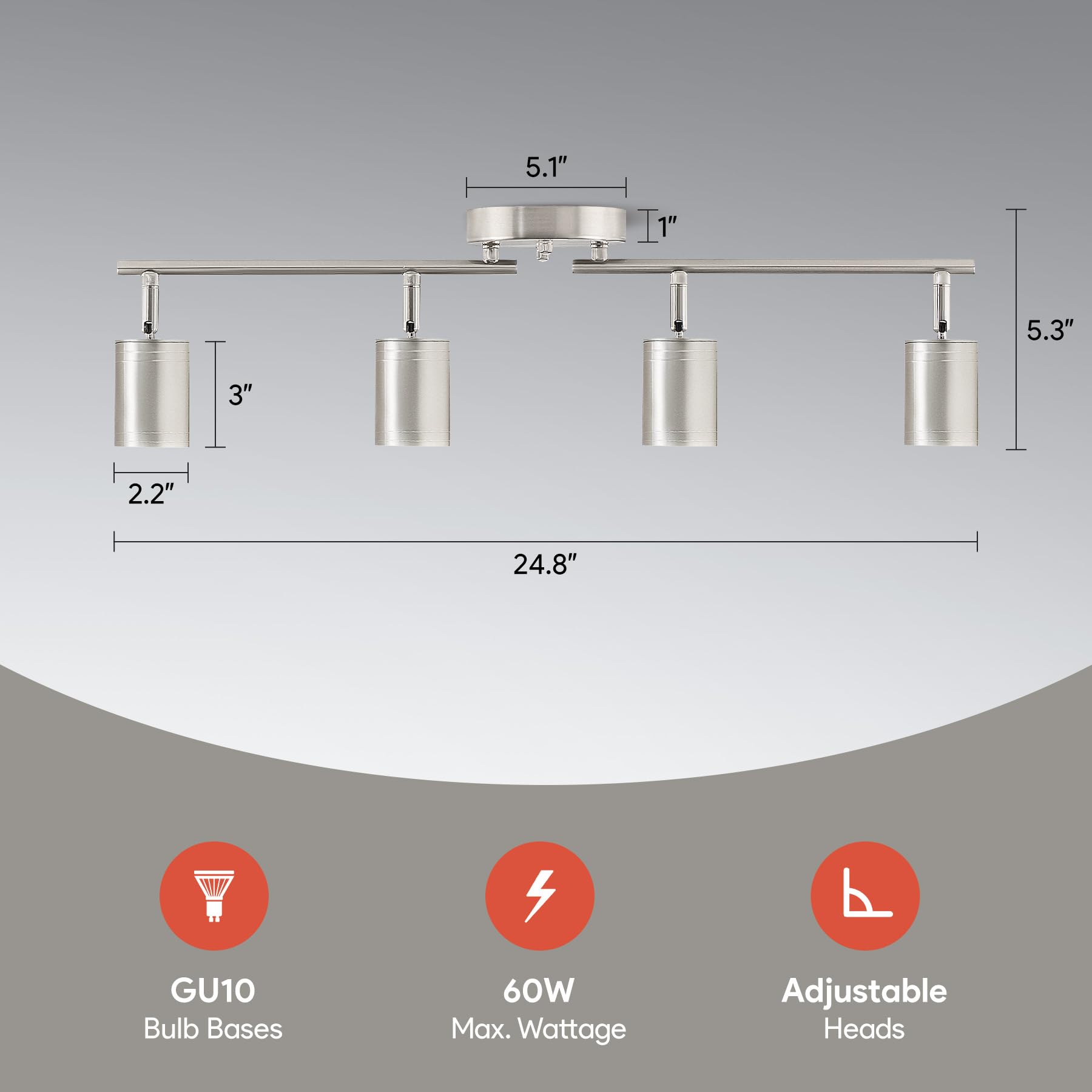 VONLUCE kitchen lighting kit for countertops and task areas