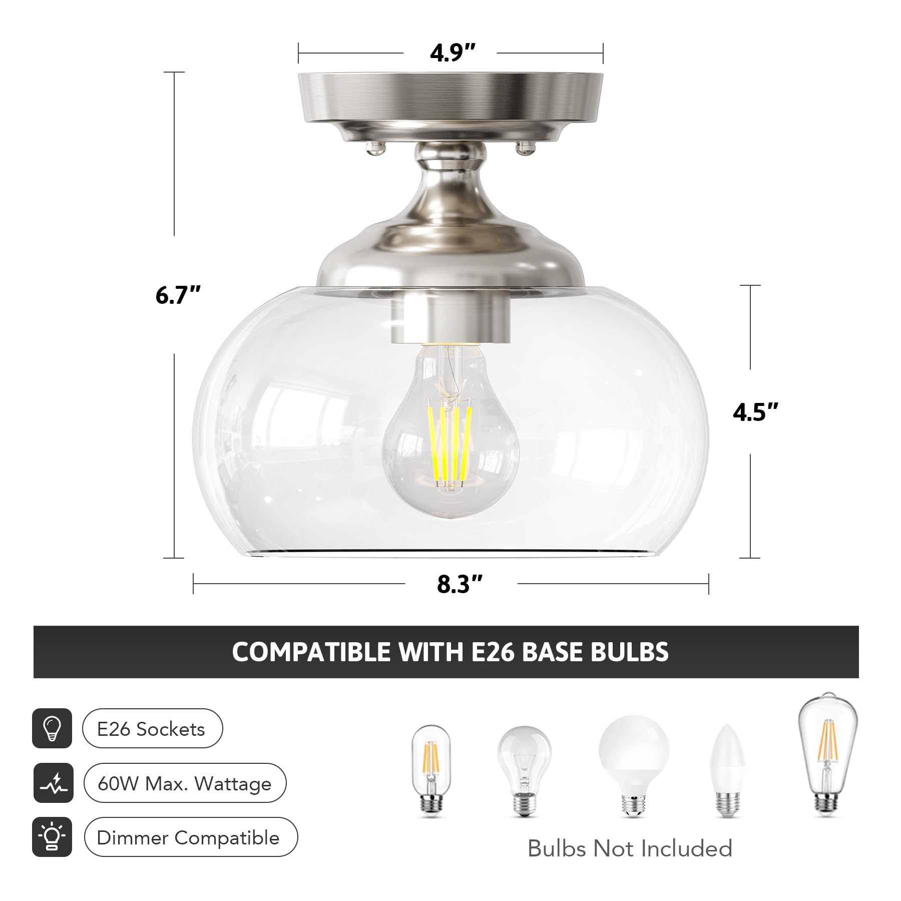 VONLUCE kitchen and living room ambience supports tasks and gatherings with clear lighting.