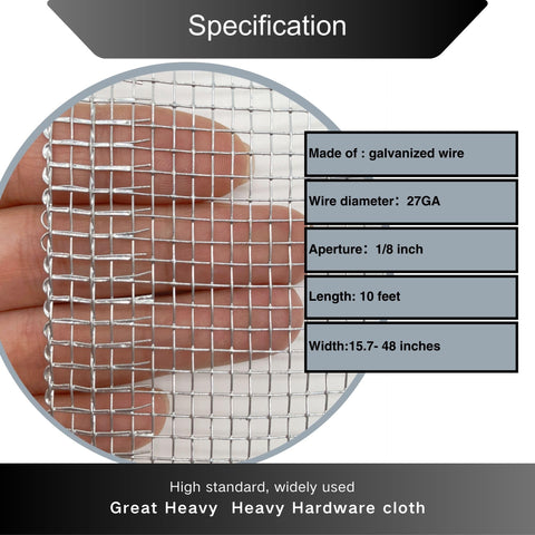 Vonoso garden protection mesh, 16x10 inches, durable outdoors.