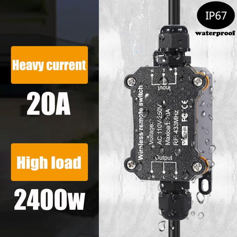 VONVOFF 20A relay module for high-demand appliances