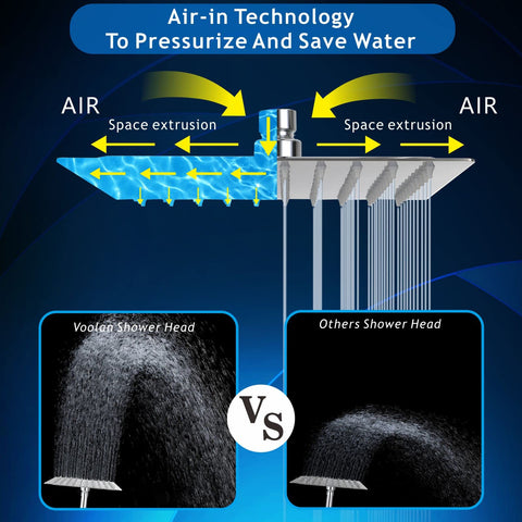 Voolan 1.8 GPM flow restrictor reduces water use without sacrificing feel.
