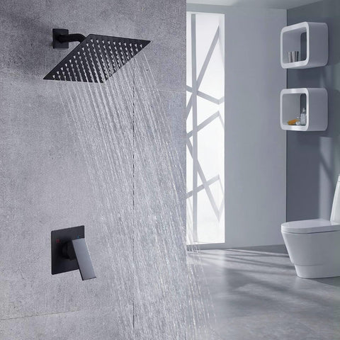 Voolan shower head installs with standard G1/2-inch threads.
