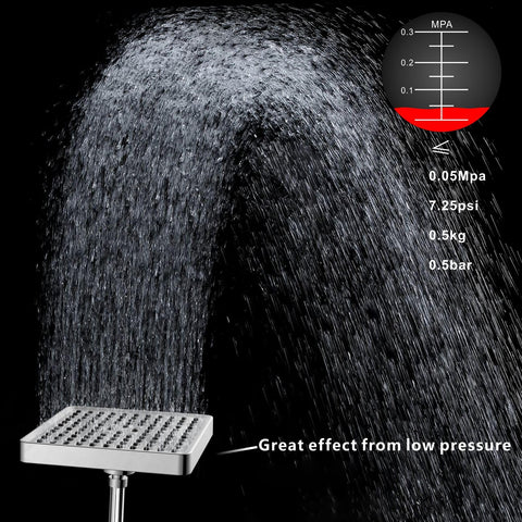 Voolan shower head boosts water pressure for a refreshing shower